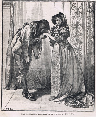 Prince Charles farewell of the Infanta 1623 by Mary L. Gow